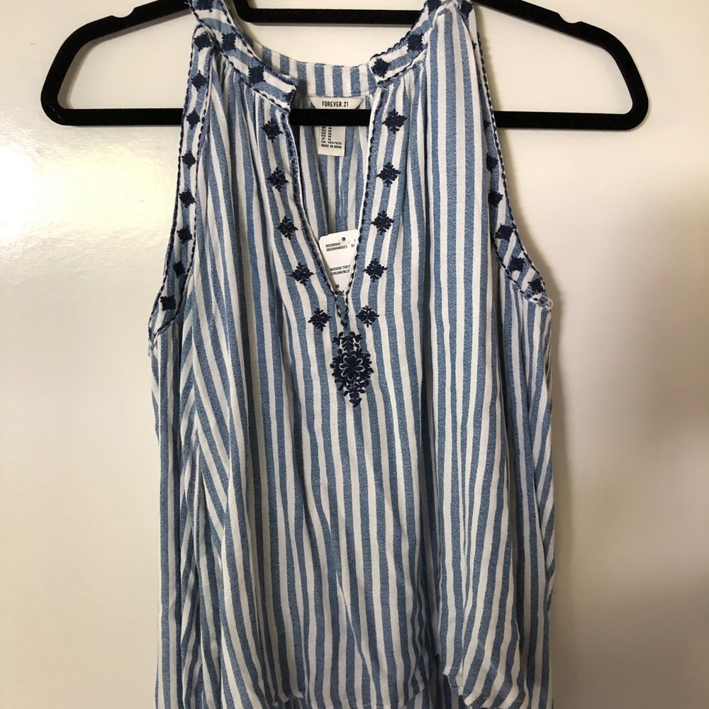 Forever 21 Cold-Shoulder Blouse